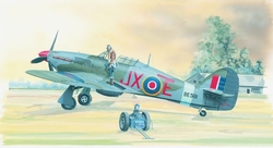 Model Model Hawker Hurricane MK.II  HI TECH 1:72 16,9x13,6cm v krabici 25x14,5x4,5cm