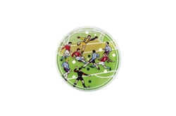 Kopaná/Fotbal kopaná hra hlavolam plast průměr 9cm