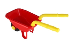 Kolečko trakař plast 66cm 2 barvy 24m+
