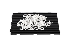 Abeceda Skládačka s písmenky a čísly +podložky plast v krabici 31x13x4cm