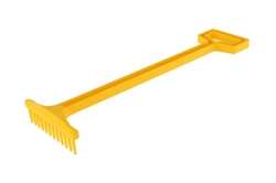 Hrábě plast 43,5cm 4 barvy nářadí