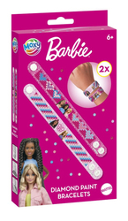 Kreativní set výroba náramků Barbie 2 kusy 12x22 cm