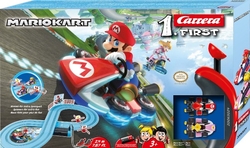 Autodráha Carrera First Mario Nintendo 2,4m plast +2 auta na bat. v krabici 50x30x7cm