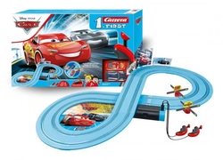 Autodráha Carrera First Paw Patrol/Tlapková Patrola 2,4m plast +2 auta na bat. v krabici 50x30x7cm