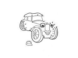 Omalovánky - spojovačky Auta 2 210x276/32s
