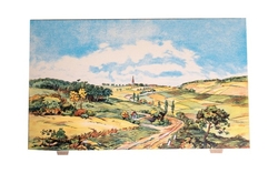 Divadlo Stilet pohádkové loutkové papírové 11ks postaviček v krabici 52x32x6cm
