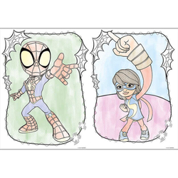 Omalovánka A5 Maluj vodou SPIDEY