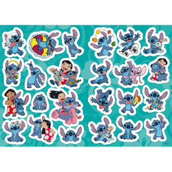Omalovánka A4 se samolepkami Lilo & Stitch