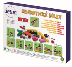 Magnetické dílky Krtek mini