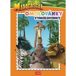 Omalovánky Madagascar 20x27,5cm