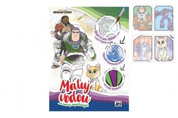 Omalovánky Maluj vodou! Buzz Rakeťák 22x29cm