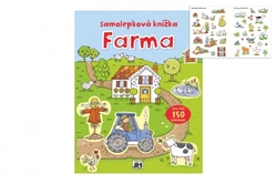 Samolepková knížka Farma 21,5x28cm