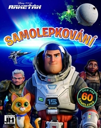Sešit Samolepkování Buzz Rakeťák se samolepkami CZ verze 21,5x27cm