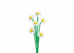 Sluban Flowers M38-B1101-16 Kopretiny ve váze