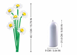 Sluban Flowers M38-B1101-16 Kopretiny ve váze