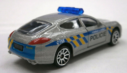 Auto policejní kovové, česká verze